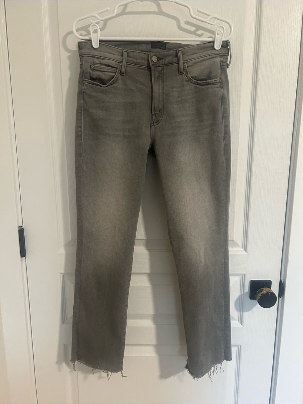 MOTHER The Rascal Ankle Fray Jeans